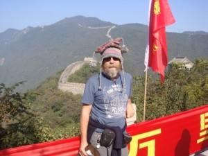 Hattie on the Great Wall