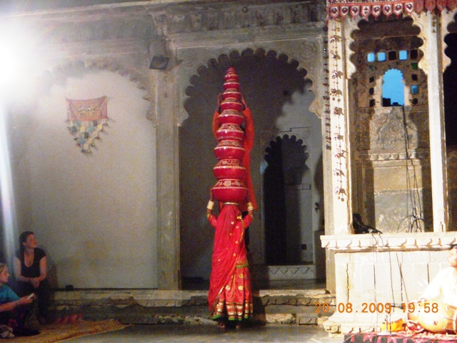 Dancing with pots - Udaipur