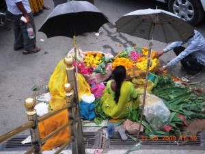 Flower sellers