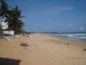 Deserted beach